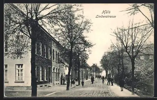 AK Hüls / Krefeld, Lindenstrasse