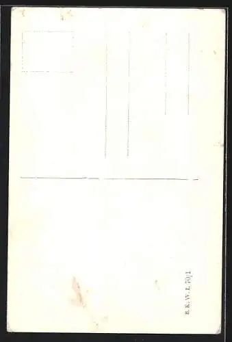 Künstler-AK V.K., Vienne Nr.: 70 /1 Mutter und Tochter in inniger Pose, Gedenken zum Muttertag