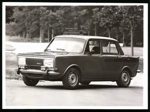 Fotografie Auto Chrysler Simca 1000 Rallye 2, Sport-Limousine Modell 1977, Werkfoto