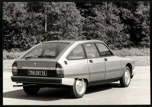 Fotografie Auto Citroen GSA Pallas, Limousine Modell 1980, Werkfoto, Grossformat 29 x 20cm