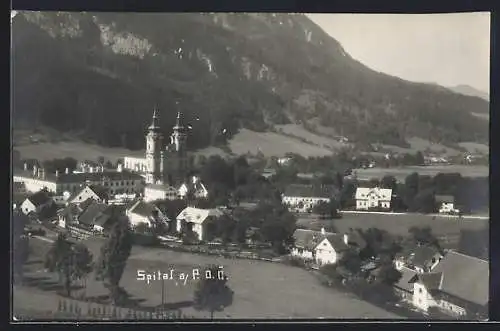 AK Spital am Pyhrn, Teilansicht mit Kirche