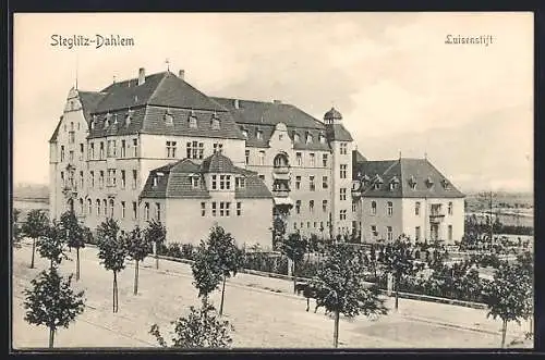 AK Berlin-Steglitz-Dahlem, Blick auf das Luisenstift