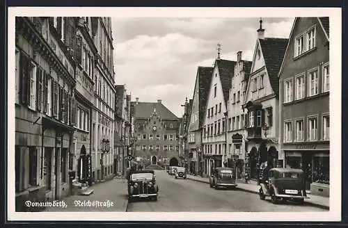 AK Donauwörth, Partie in der Reichsstrasse