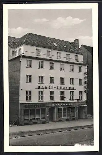 AK Bremen, Hotel Mahlmann An der Weide 18 /19