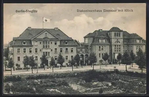 AK Berlin-Steglitz, Diakonissenhaus Ebenezer mit Klinik