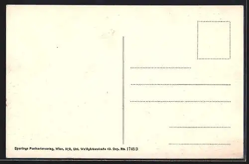 AK Wien, Kalksburg, Panorama mit Convict