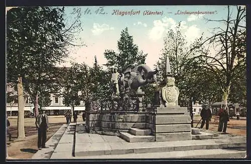 AK Klagenfurt, Lindwurmbrunnen