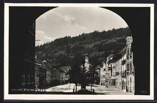 AK Gmünd, Blick auf den Hauptplatz