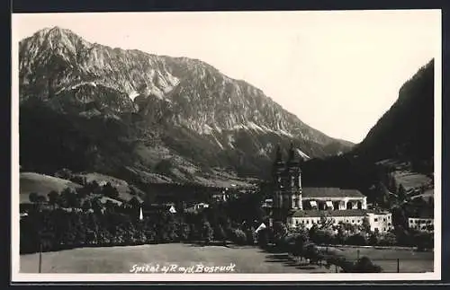 AK Spital am Pyhrn, Ortsansicht mit Kirche