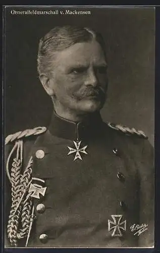 AK Generalfeldmarschall v. Mackensen, Portrait in Uniform