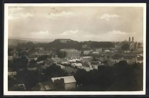 AK Uzhorod, Teilansicht aus der Vogelschau