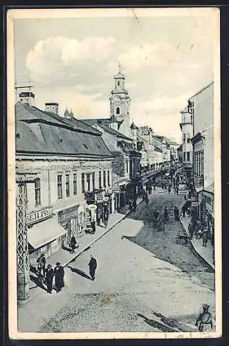 AK Uzhorod, Belebte Strassenpartie