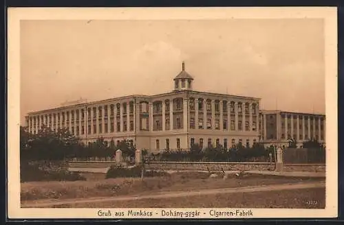 AK Munkács, Cigarren-Fabrik