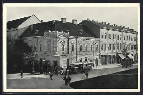 AK Mukacevo, Hotel Cilag a Rákoczyho ulice