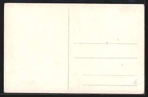 AK Hochzeitsreise mit der Postkutsche, 1840