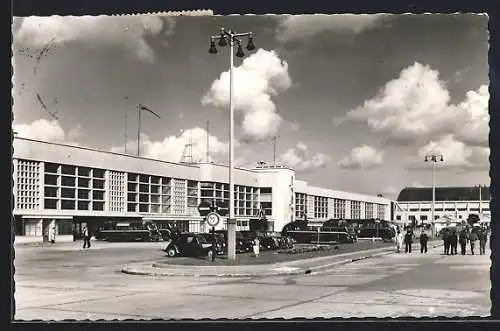 AK Bourget Dugny, Port aerien, Entree de l`Aerogare, Flughafen