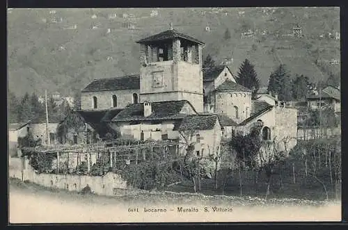 AK Locarno-Muralto, Chiesa S. Vittorio