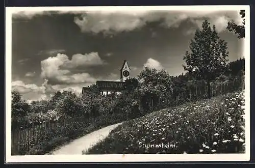 AK Stammheim, Weg zur Kirche