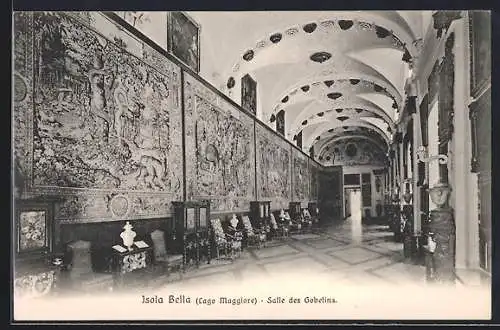 AK Isola Bella /Lago Maggiore, Salle des Gobelins