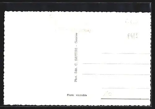 AK Martigny, Kiosk, Ortspartie, Teilansicht