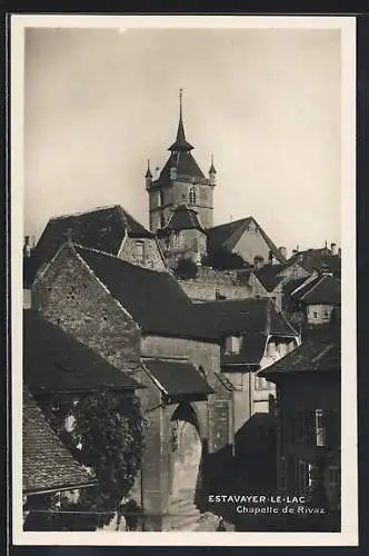 AK Estavayer-le-Lac, Chapelle de Rivaz