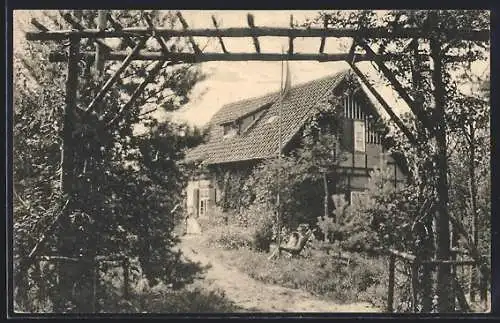 AK Augustdorf, Heldehaus Fünf Buchen