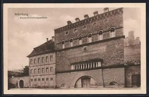 AK Würzburg, An der Staats-Erziehungsanstalt