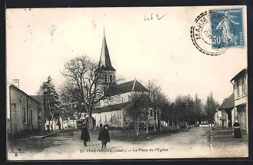 AK Marmagne, La Place de l`Église