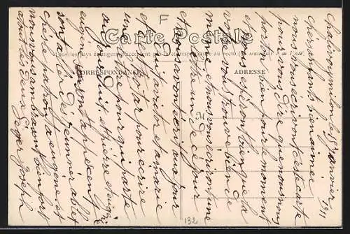 AK Blet, Grande Rue et Château