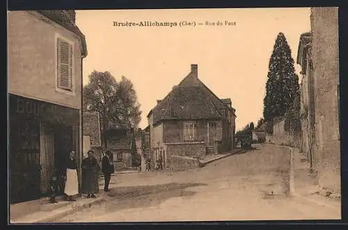 AK Bruère-Allichamps, Rue du Pont