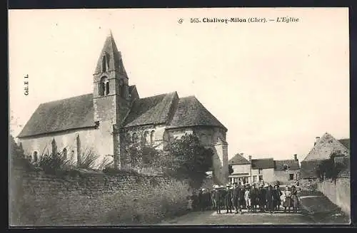 AK Chalivoy-Milon, L`Église