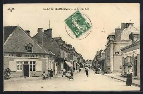 AK La Guerche, La Grande Rue