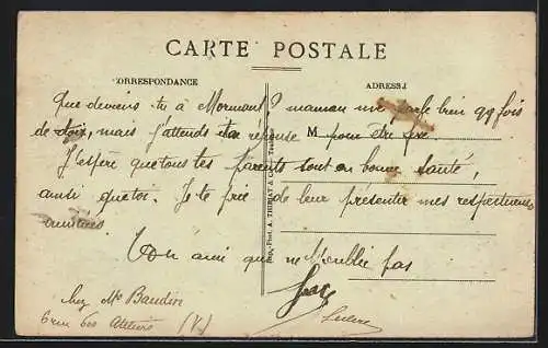 AK Vierzon, Souvenir de l`École Nationale Professionnelle