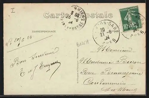 AK Neuvy-sur-Barangeon, Route de la Chapelle et commerces locaux