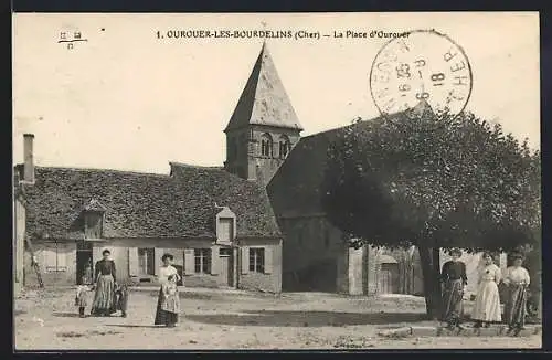 AK Ourouer-les-Bourdelins, La Place d`Ourouer