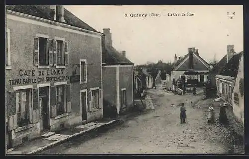 AK Quincy, La Grande Rue et le Café de l`Union