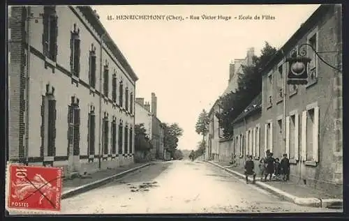 AK Henrichemont, Rue Victor Hugo, École de Filles