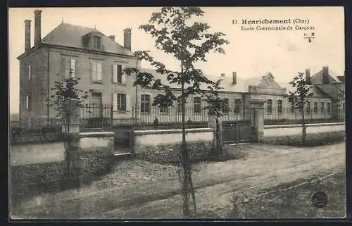 AK Henrichemont, École Communale de Garcons