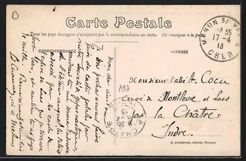 AK Lury-sur-Arnon, Entrée par la route de Reuilly