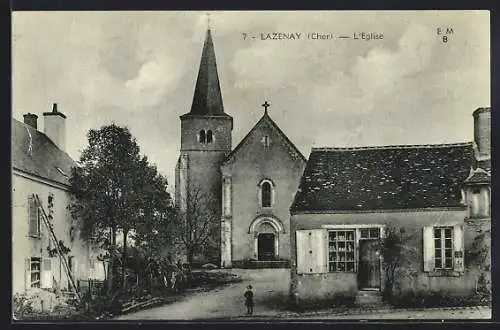 AK Lazenay, L`Église et ses environs