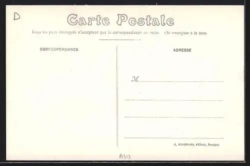 AK Concressault, Place de l`Église