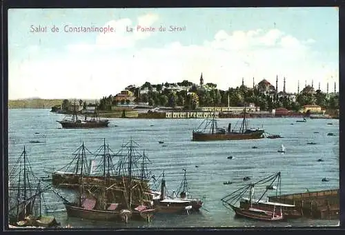 AK Constantinople, La Pointe du Sérail