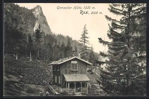 AK Gamsecker Hütte, Berghütte an der Rax