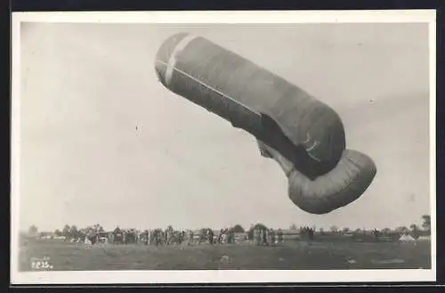 AK Fessel-Ballon beim Start