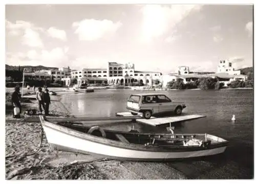 19 Fotografien unbekannter Fotograf, Ansicht Sardinien / Costa Smeralda, Werbe-Aufnahmen vor Hotel Cala di Volpe u.a.