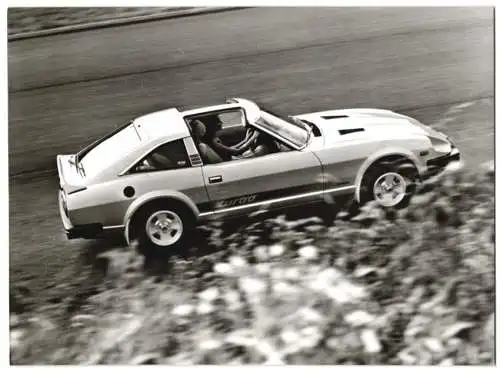 Fotografie Auto Datsun 280 ZX TT, Sportwagen mit 2,8 L 6-Zylinder Turbo-Motor, Werkfoto