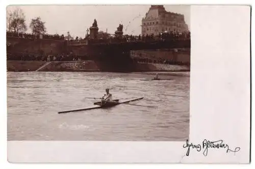 10 Fotografien unbekannter Fotograf, Ansicht Wien, Wohn - und Geschäftshäuser, Gasthaus Adolf Schmöger, Trödelhalle u.a.