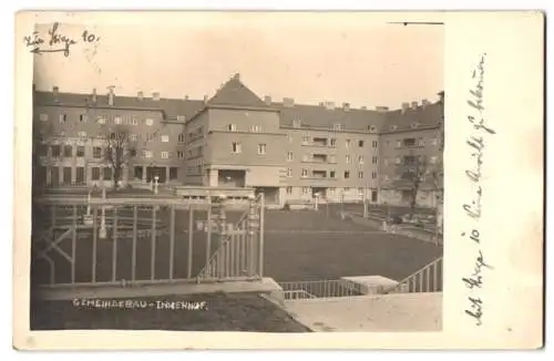 9 Fotografien unbekannter Fotograf, Ansicht Wien, Dampfbäckerei Josef Führer, Aufmarsch am Photo-Atelier Adolf Werner u.