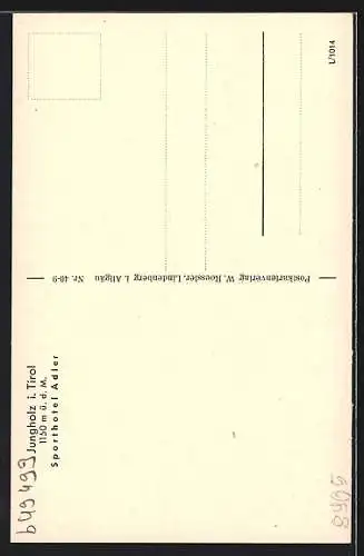 AK Jungholz in Tirol, Sporthotel Adler