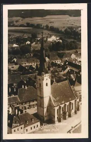 AK Horn /N.-D., Teilansicht mit Kirche